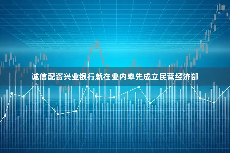 诚信配资兴业银行就在业内率先成立民营经济部